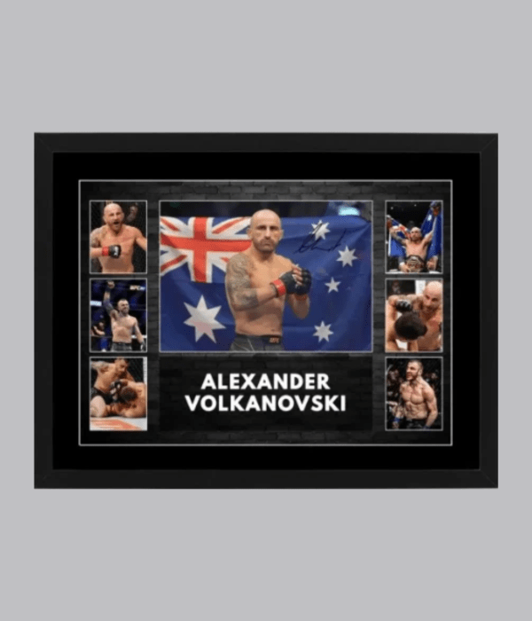 Alexander Volkanovski Small Print Collage