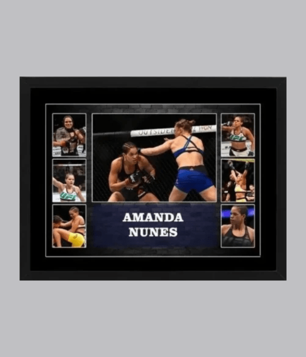 Amanda Nunes Small Print Collage